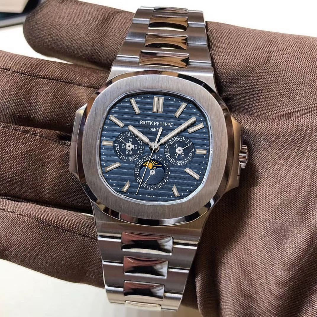 Royal Rose Gold Moonphase Watch