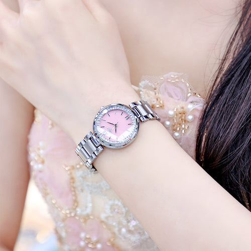 Blush Crystal Elegance Watch