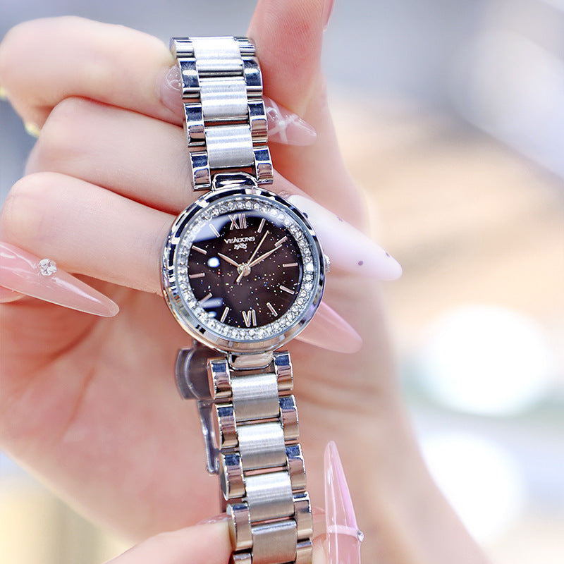 Blush Crystal Elegance Watch