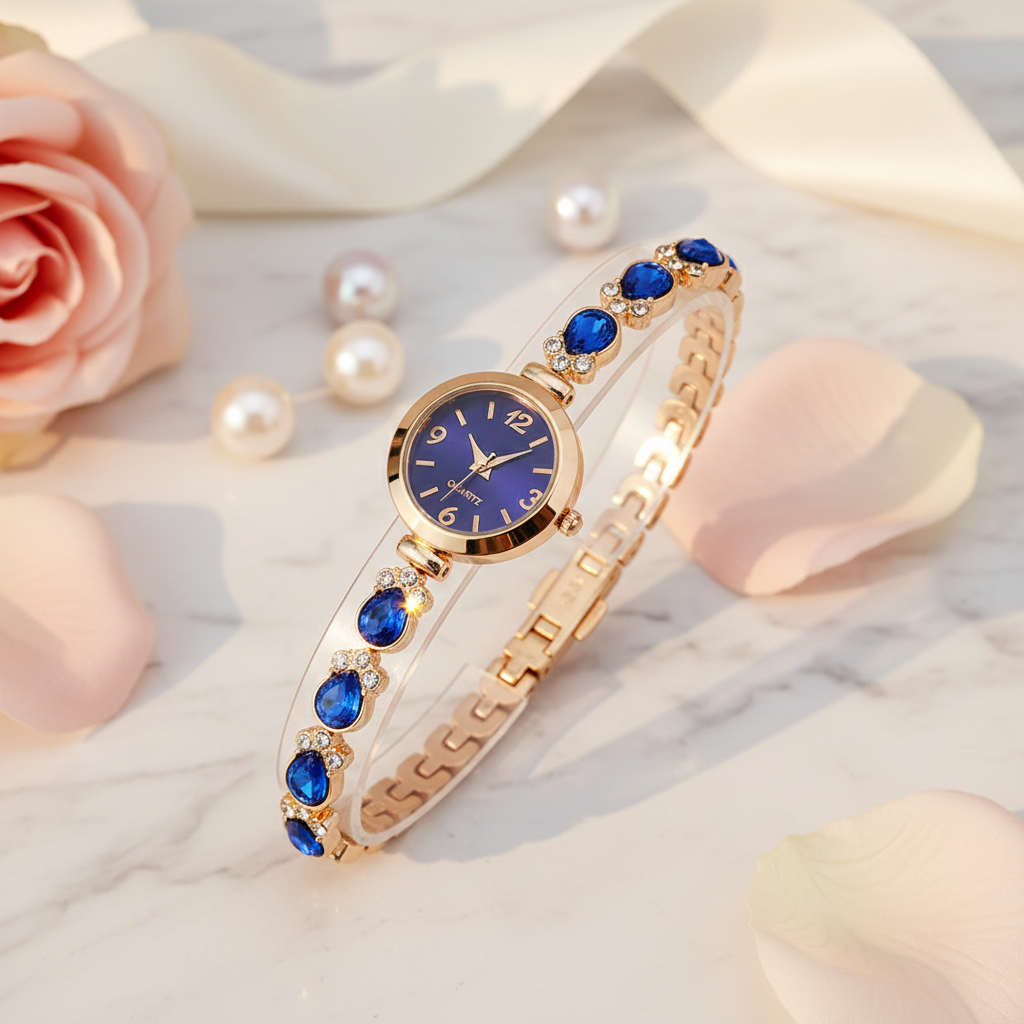 Rhinestone Ladies Wrist Watch